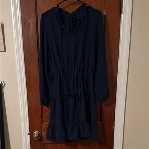 Navy Blue Women's Dress